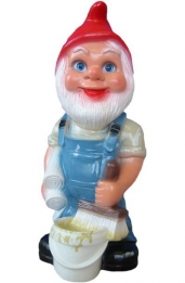 Tuinkabouter schilder
