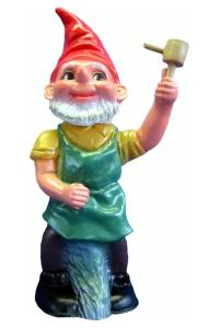 Grote tuinkabouter tuinier