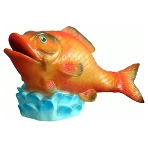 Tuinbeeld vis waterspuwer